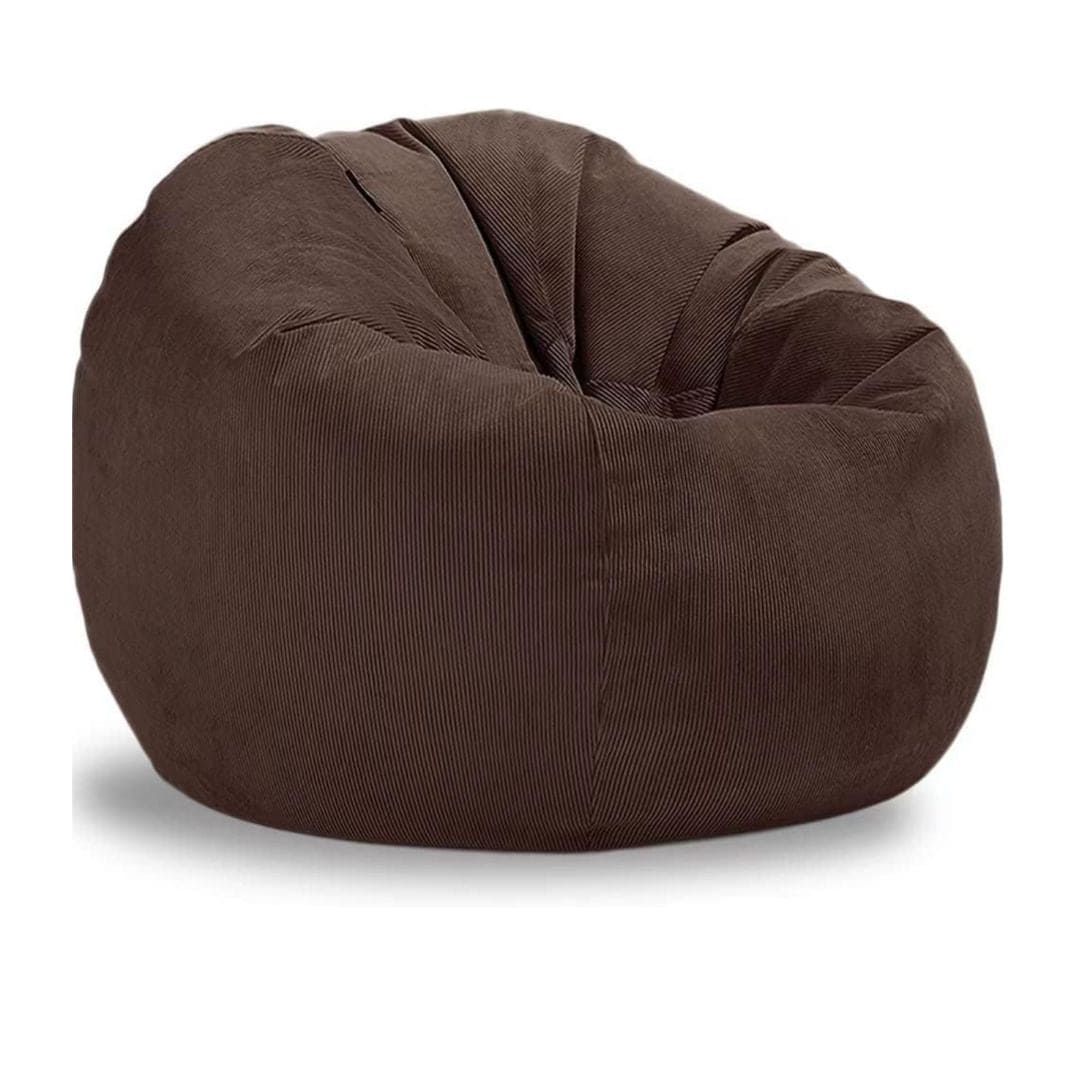 Figure It Out Furniture Cuddle Beanbag - Brown