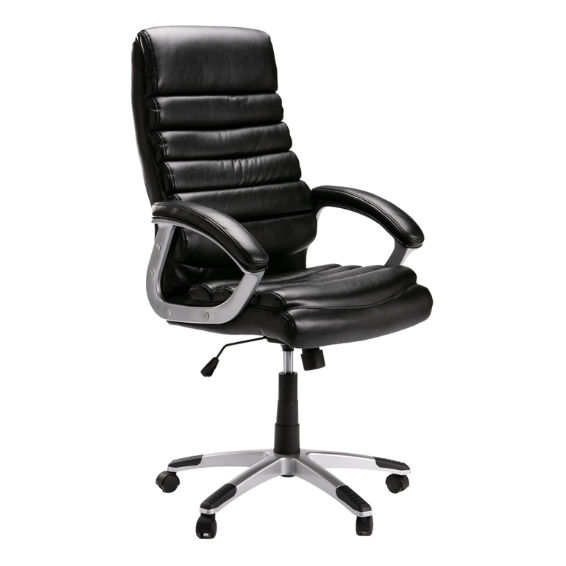 LUXURY EXECUTIVE HIBACK OFFICE CHAIR CM113 - BLACK