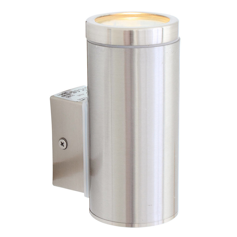 Riga - Wall Light - Up or Down Facing - Stainless Steel