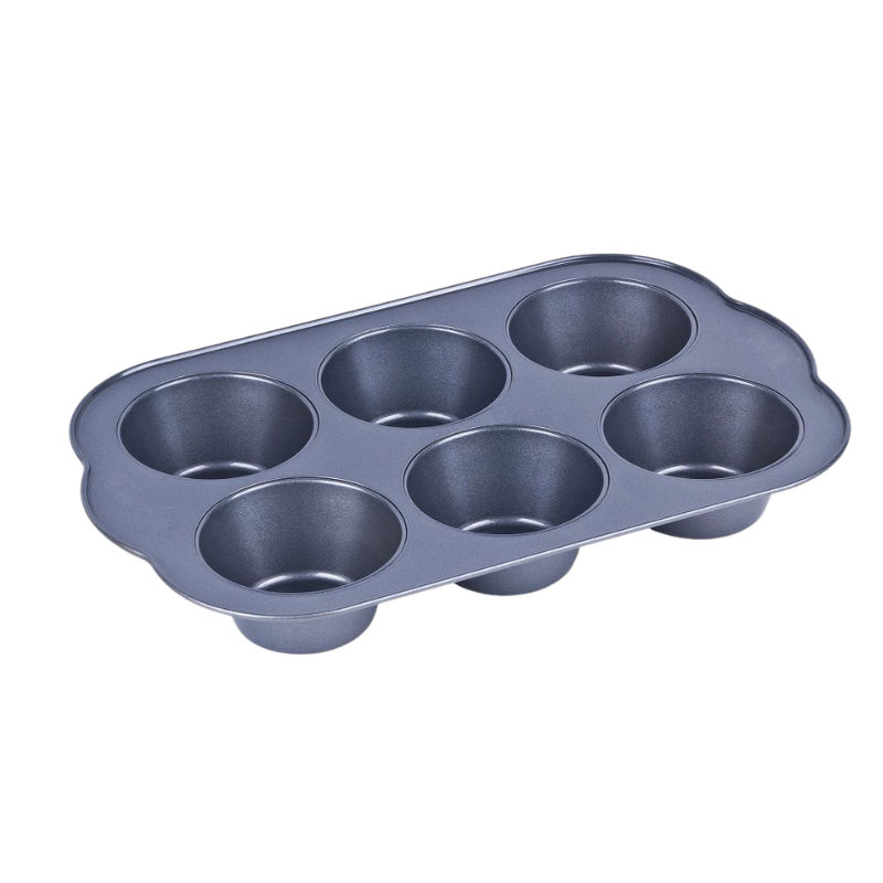 Metalix Non-Stick 6 Cup Muffin Pan
