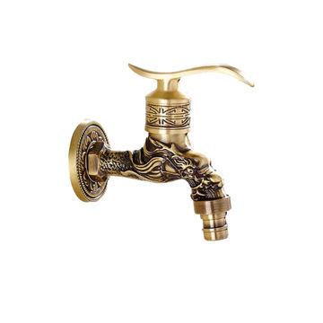 ANTIQUE BIB TAP - 15MM - BRONZE LONG KNOB