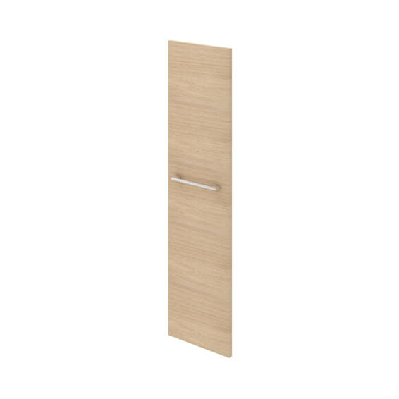Wall hung cabinet door SENSEA Remix natural oak 30x115cm