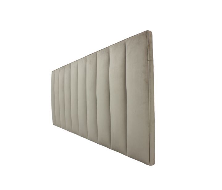 Dave Headboard Double Velvet Cappuccino