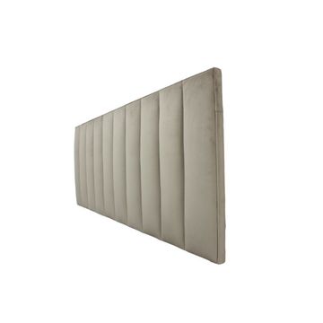 Dave Headboard Queen Velvets Cappuccino