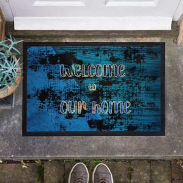 Welcome to Our Home Door Mat