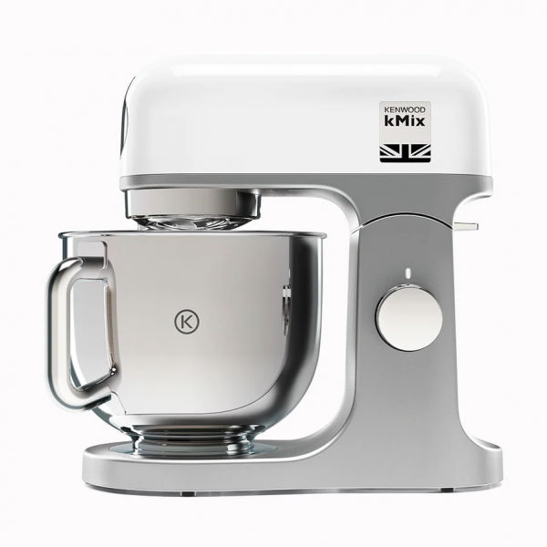 Kenwood KMix Stand Mixer - Cool White Stainless Steel bowl KMX750WH