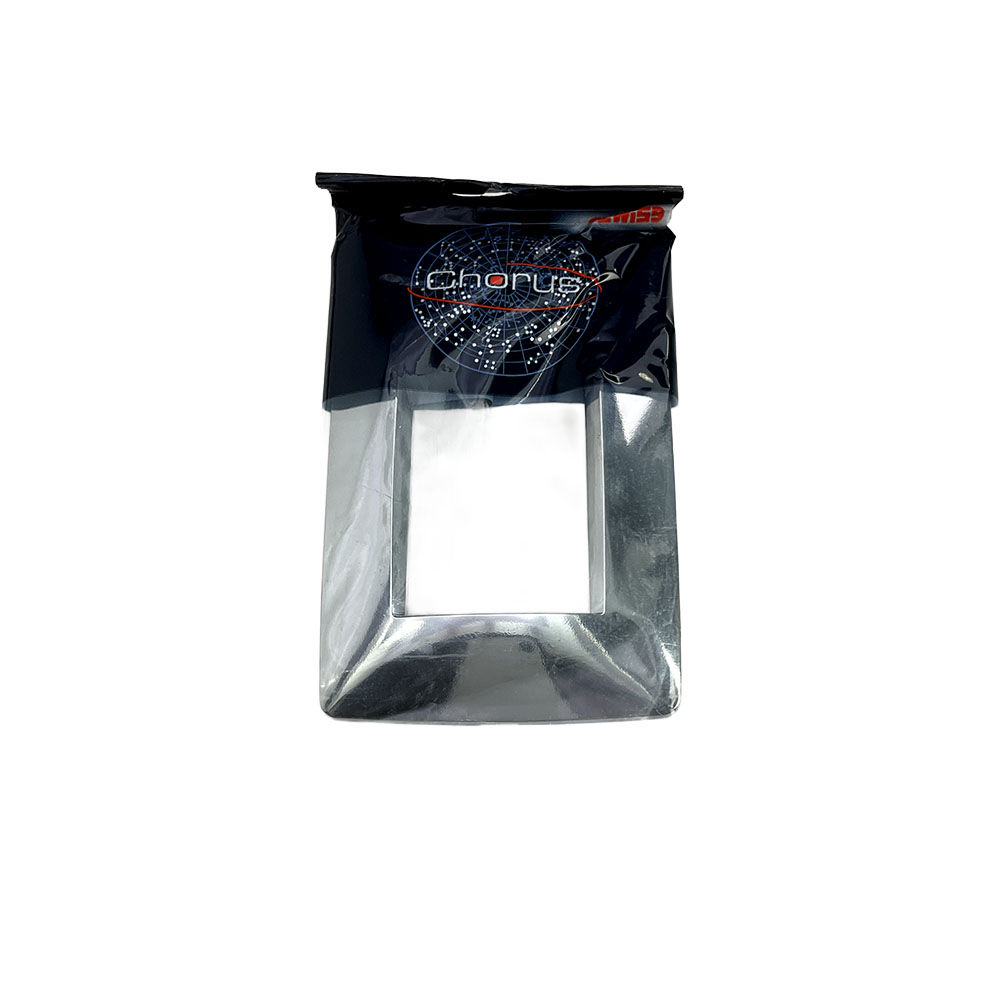 ACDC - Gewiss CHORUS ONE 4-Gang Cover Plate (Chrome)