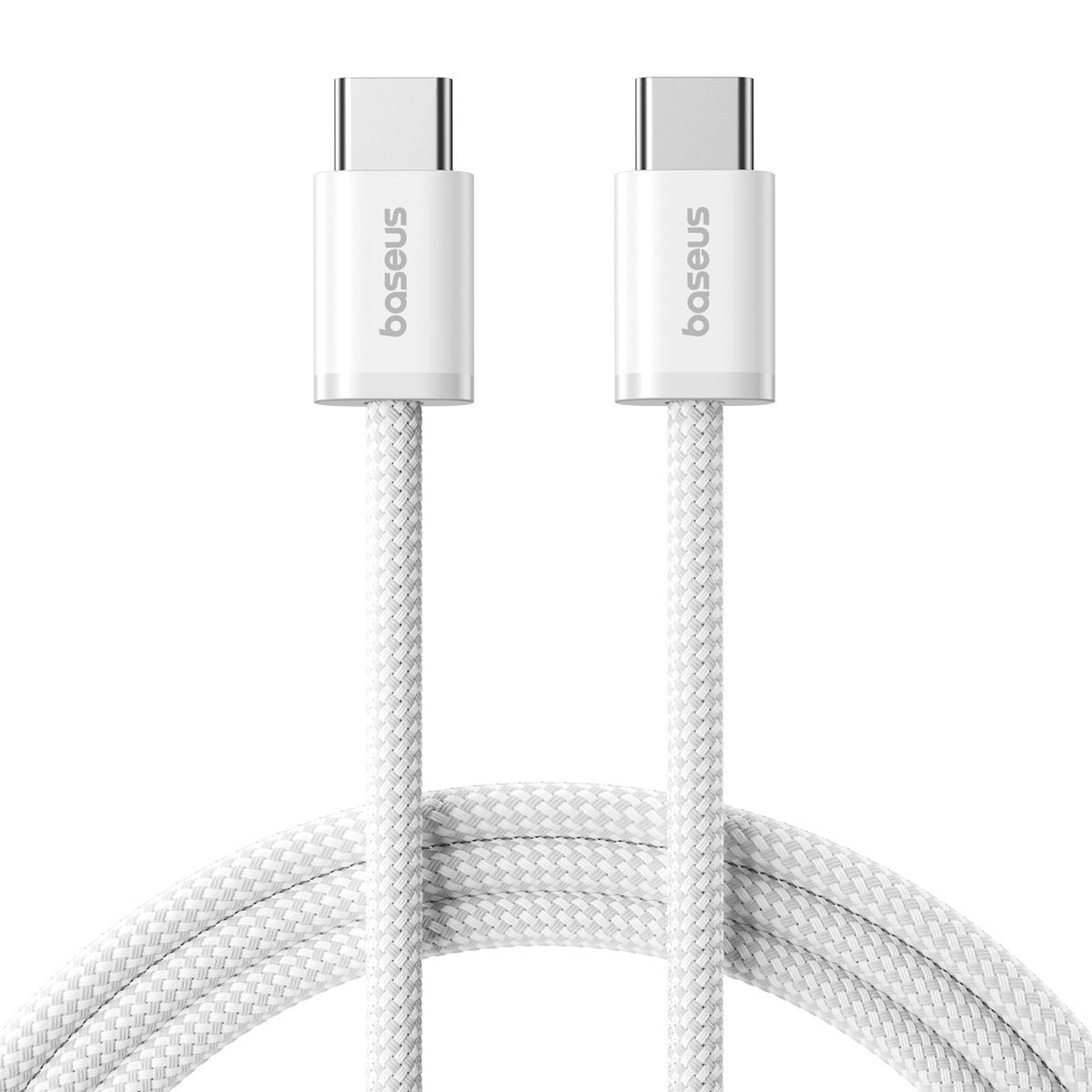 Baseus Dynamic 4 Fast Charging Data Cable Type C to Type C 100W 1m - Moon White