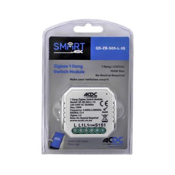 ON/OFF 250W ZIGBEE RF 1 GANG SMART SWITCH MODULE