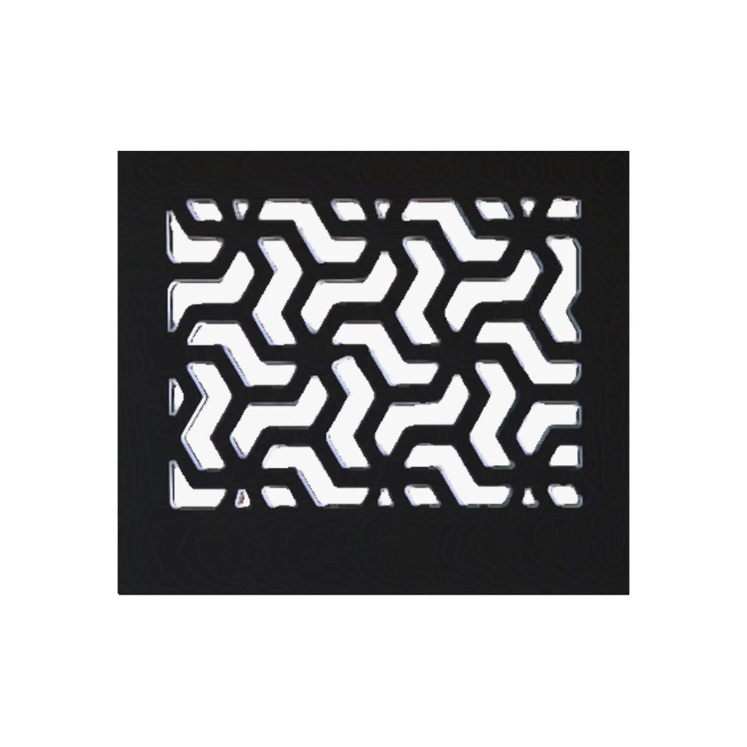 StyleX Simple Design PVC Headboard - Black - King XL