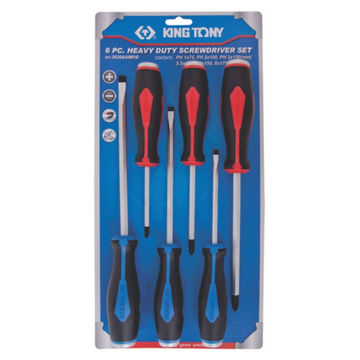 King Tony - Go Thru Screwdriver Set 6 Piece