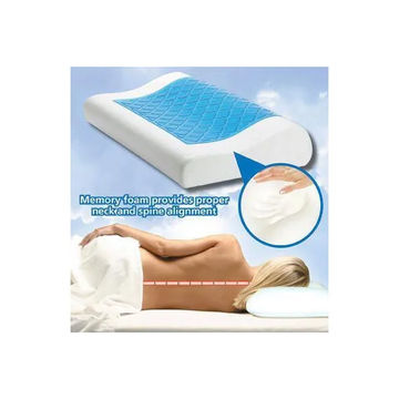So Cool Pillow Memory Comfort Ergonomic Pillow