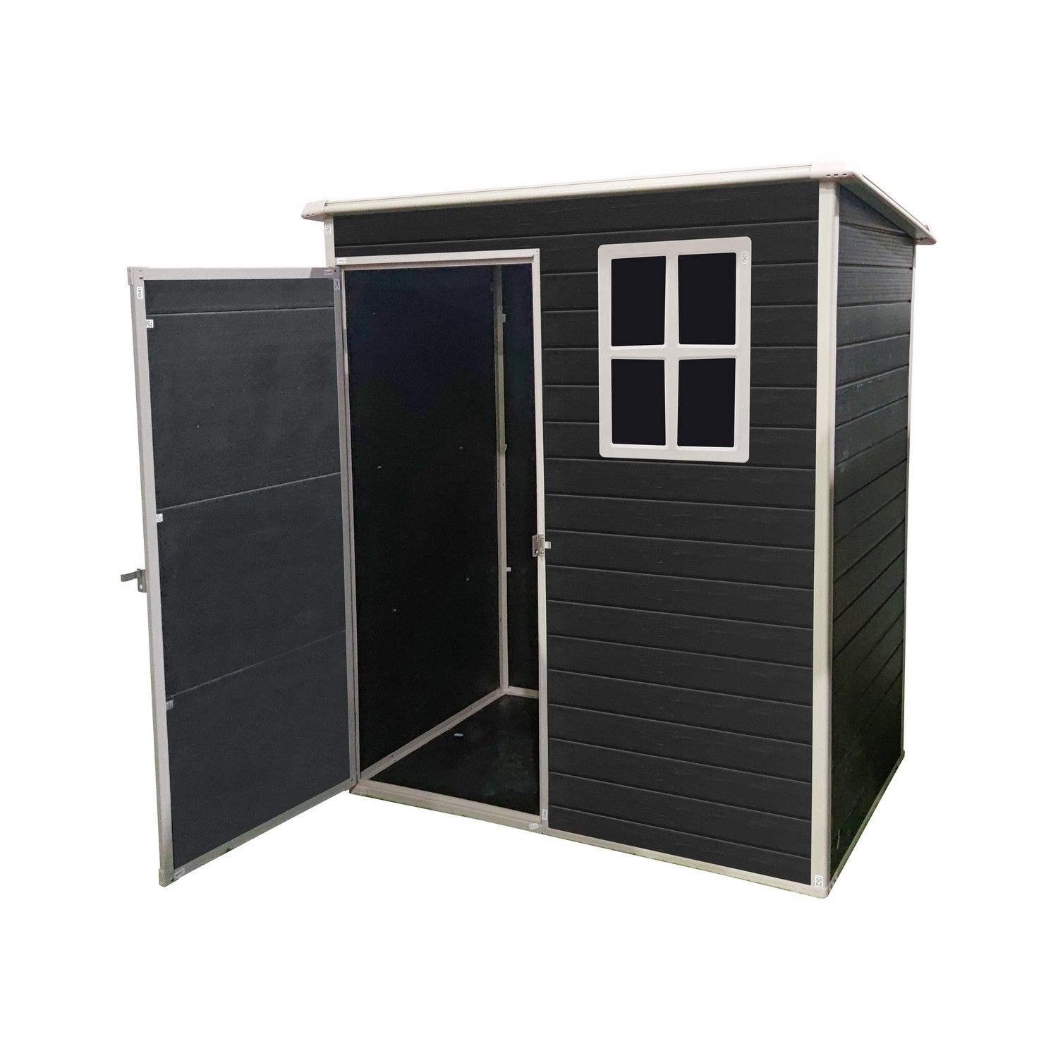Modern & Durable Weather-Proof Storage Shed 0.9m x 1.5m (3ft x 5ft)