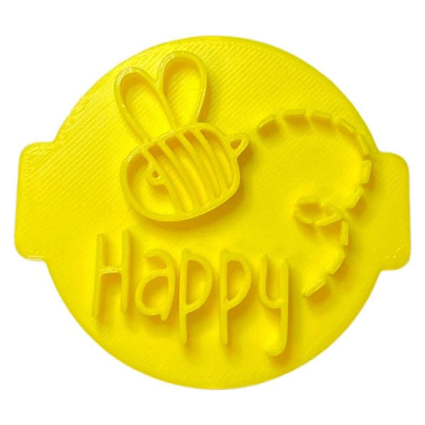 Home Hub Bee Happy Cookie Embosser