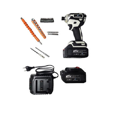Electric Cordless Screw Driver 2 x 25V 15000mah Battery