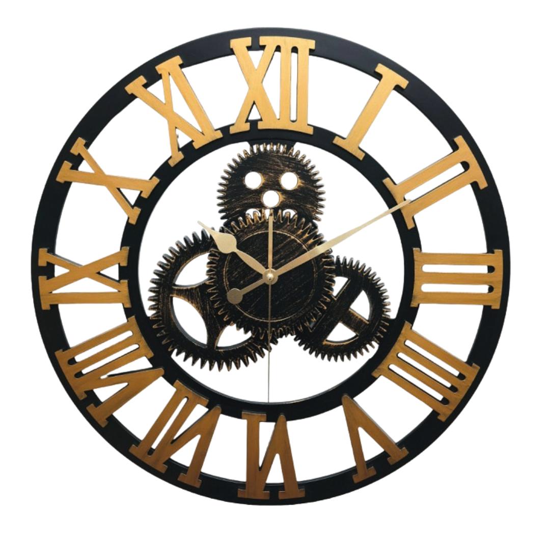 Muett Roman Gold Wall Clock