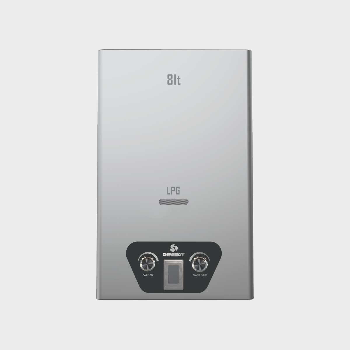 Dewhot 8 L Stainless Steel Gas Geyser