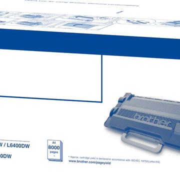Brother High Yield Black Toner Cartridge For Hll5200Dw Hll6400Dw Mfcl5700Dn Mfcl5900Dw Mfcl6900Dw