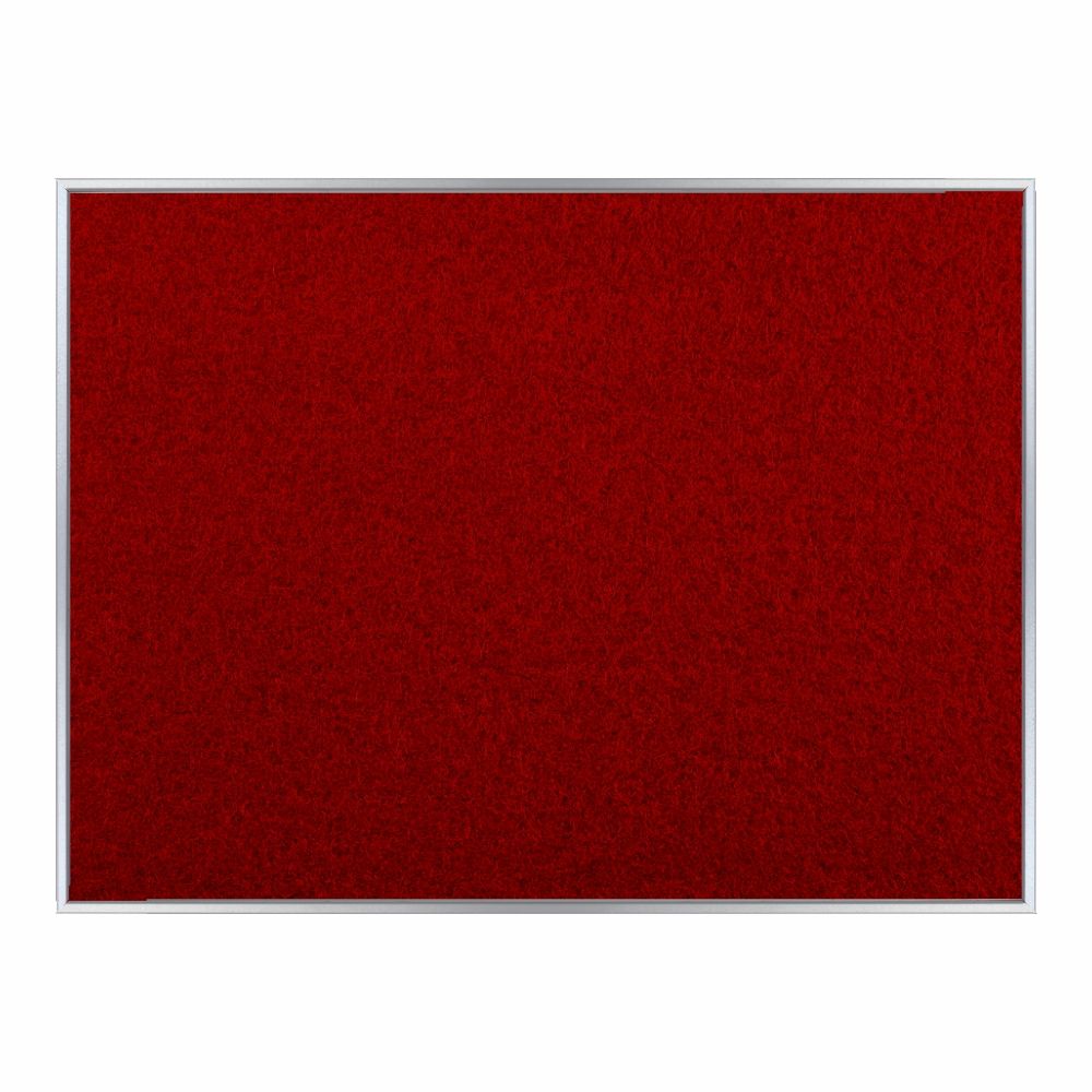 Info Board Alufine Frame (1200 x 900mm - Red)