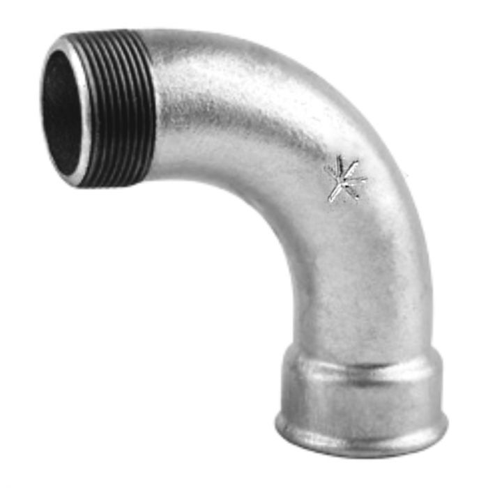K-Brand - Bend Galv M/F 100mm