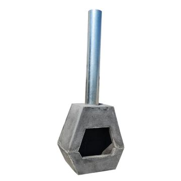 Concrete fireplace indoor/outdoor 60 x 55 x 30cm