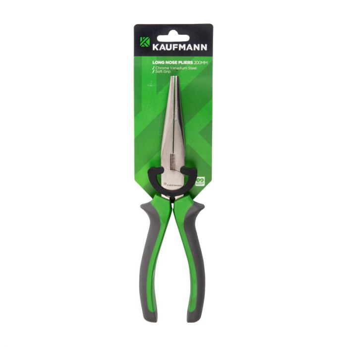 Kaufmann - Pliers Long Nose Soft Handle 200mm - 2 Pack