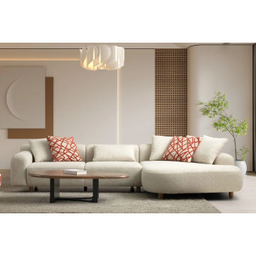 Stone corner sofa