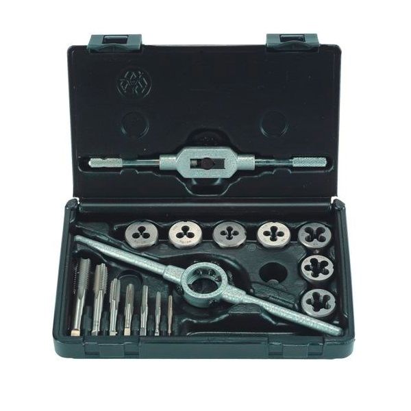 ALPEN - Tap & Die Set 16 Piece M3 - M12 HSS