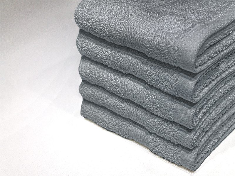 Bunty's Plush 450GSM 30x50cms Guest Towels-05 Pc Pack-High rise