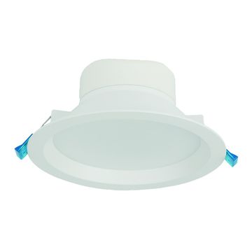 100-230VAC, 20W, LED Downlight, Daylight, Alu/Glass, Ø190x75