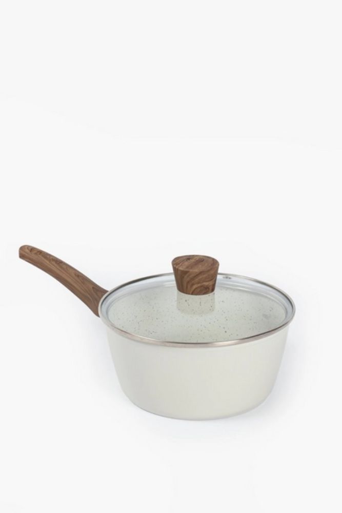 MasterChef 20cm Aluminium Saucepan – Durable Non-Stick Interior with Comfortable Handle