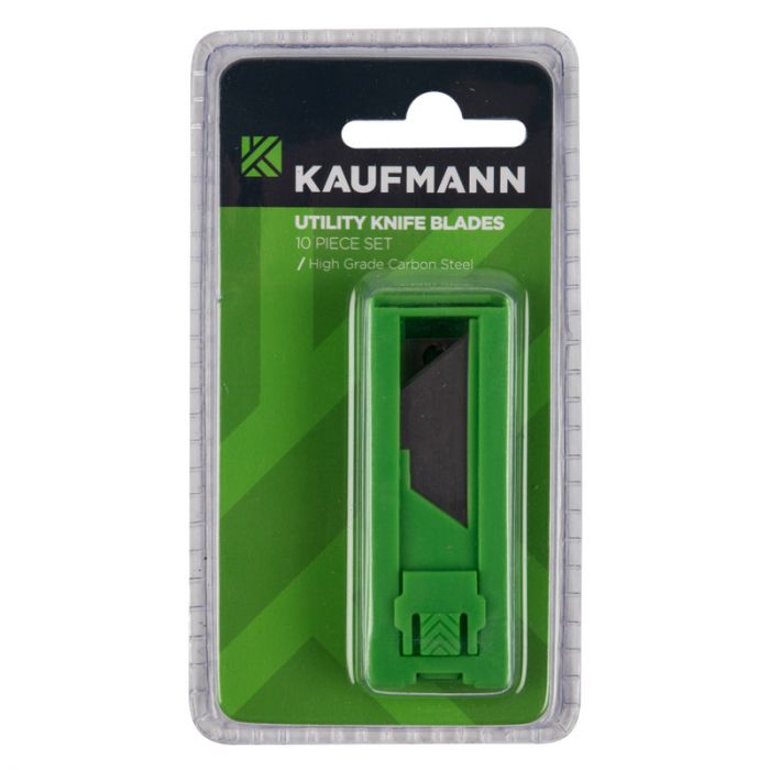 Kaufmann - Utility Knife - Blades - 10 Piece - Bulk Pack of 10