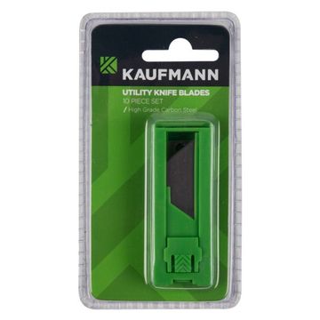 Kaufmann - Utility Knife - Blades - 10 Piece - Bulk Pack of 10