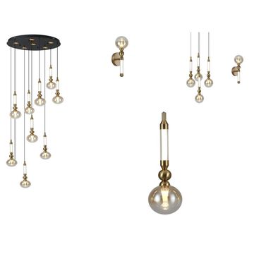 Blush Glow Chandeliers/light