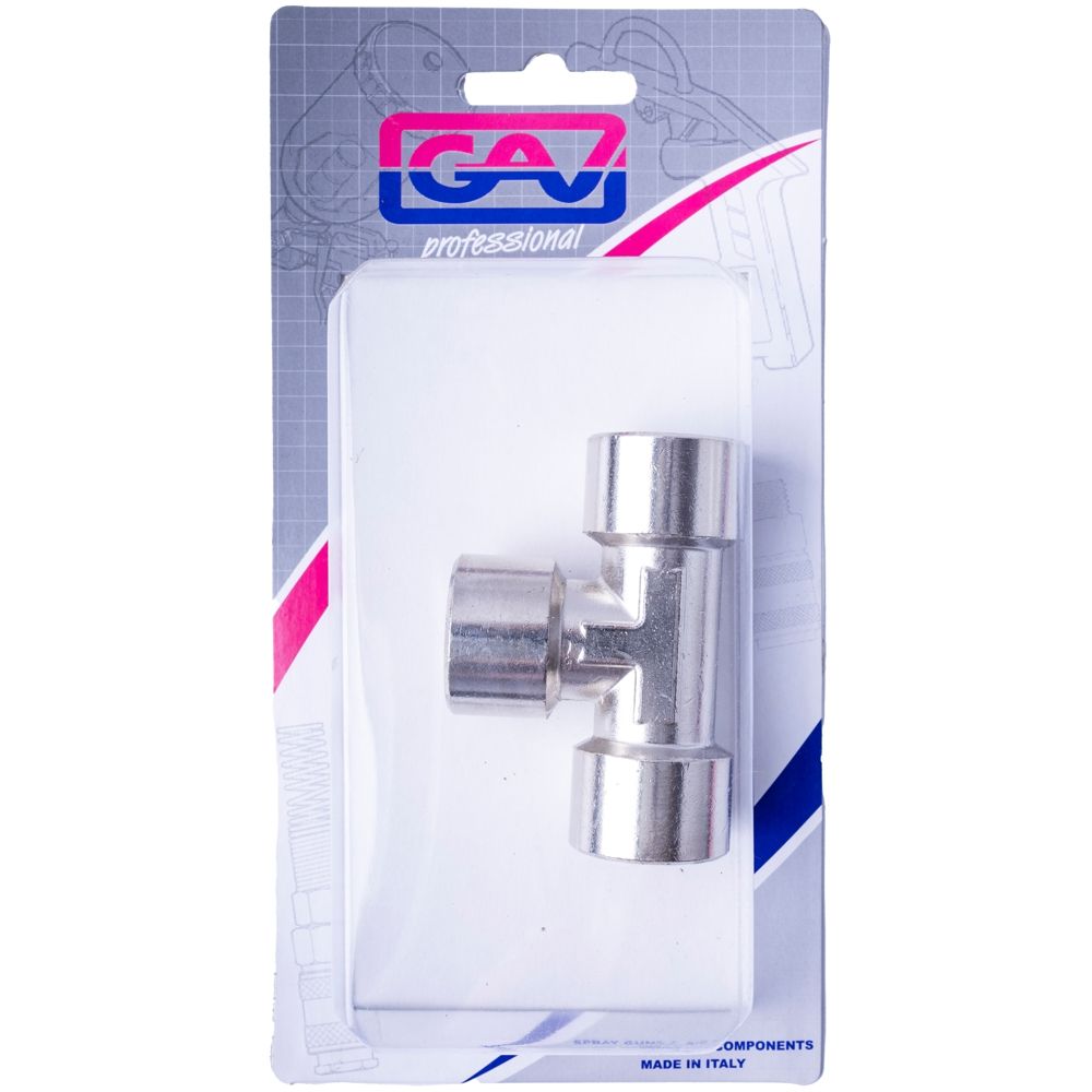 T Connector 1/2"Fff Packaged