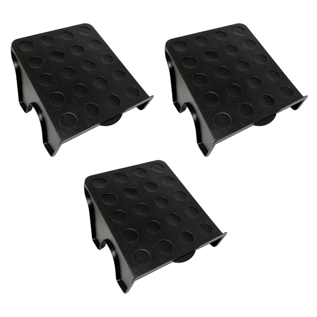 Sunplast Shoes Storage Ramp for Pair, Space Savers Pack of 3 - SD-628