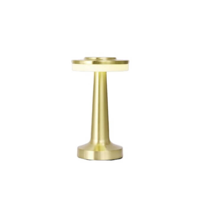 Dumbbell Desk Lamp Night Light - Gold