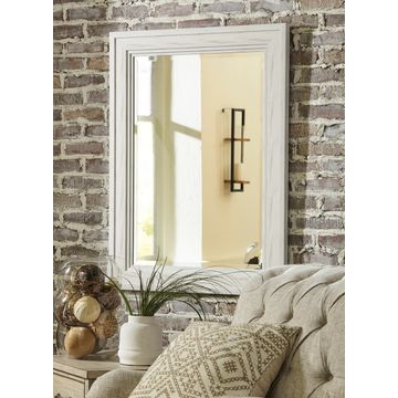 Paramount Mirrors & Prints - The Tide Mirror - Sandstone White