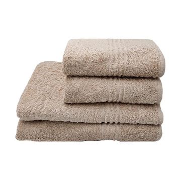 Glodina Black Label Luxury Marathon Snag Proof 550gsm -2 HandTowels, 2 BathTowels -Beige