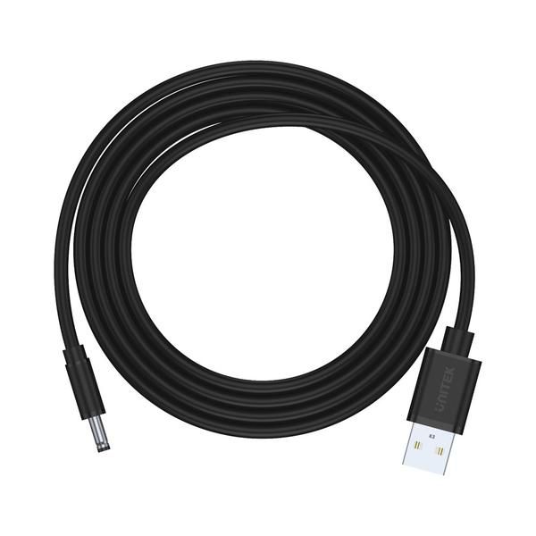 Unitek Y-C495Bk 1M Usb Type-A Male To Dc3.5Mm (3.5 × 1.35Mm) Power Cable