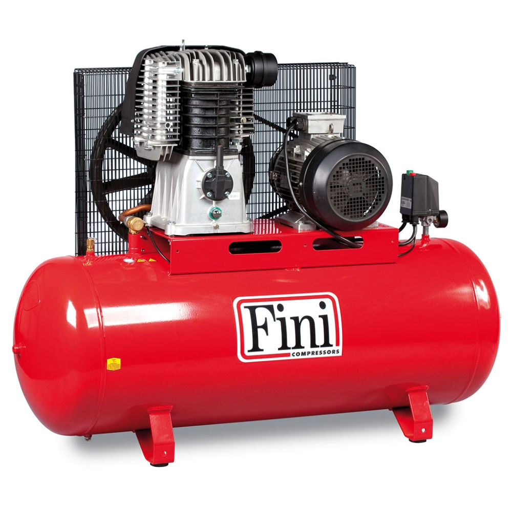 AIR COMPRESSOR FINI BK120  380v   7.5kw  With Tank