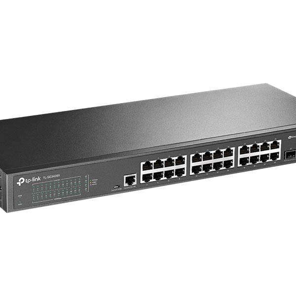 Tp-Link Tl-Sg3428X Jetstream 24-Port Gigabit L2+ Managed Switch With 4 10Ge Sfp+ Slots