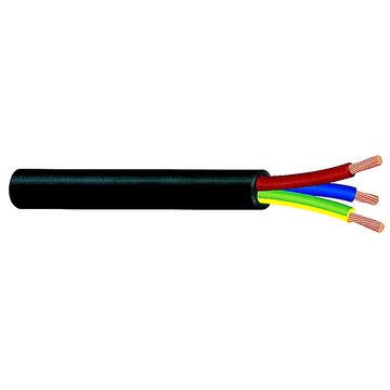 0.5mm x 3 CORE BLACK CABTYRE /100M