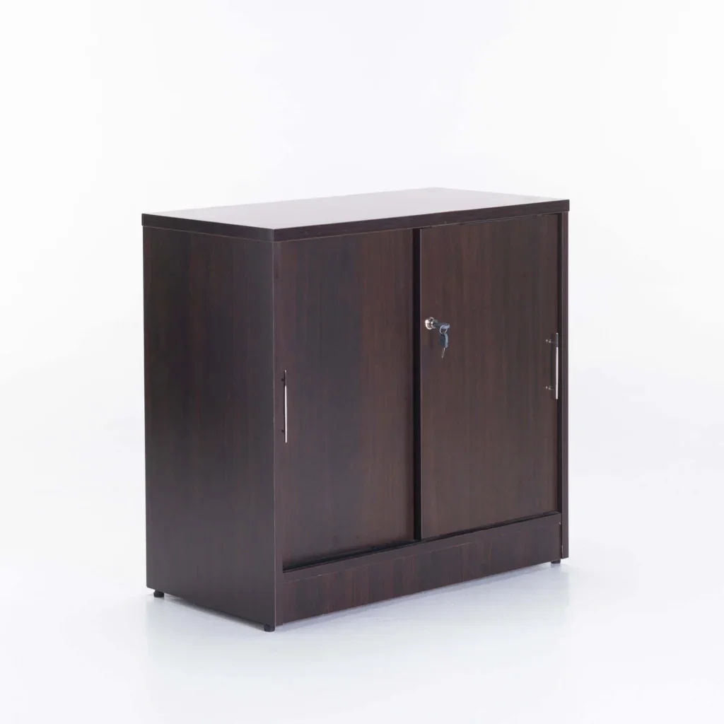 AXA 2 Door Cabinet Wenge — Modern Storage Solution