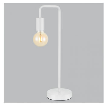 Sand White Metal Table Lamp