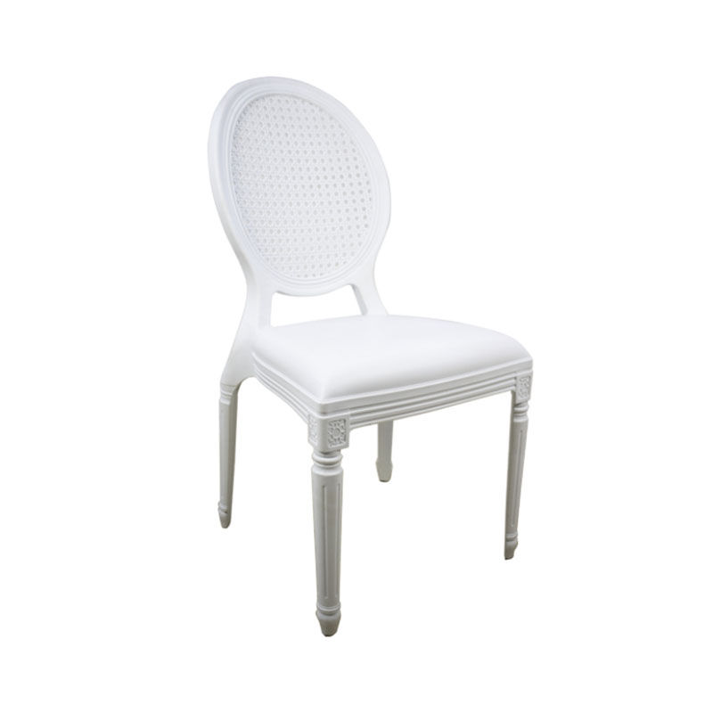 Vividitto - Plastic Louis Chair -White