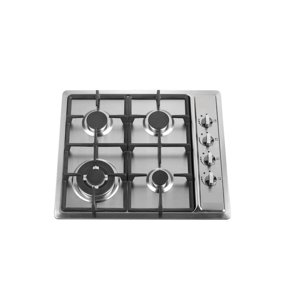 Goldair 4 plate stainless steel gas hob -GSGH-400A