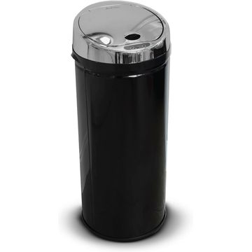Auto Waste Sensor Trash Bin - Black - 50L - Fine Living