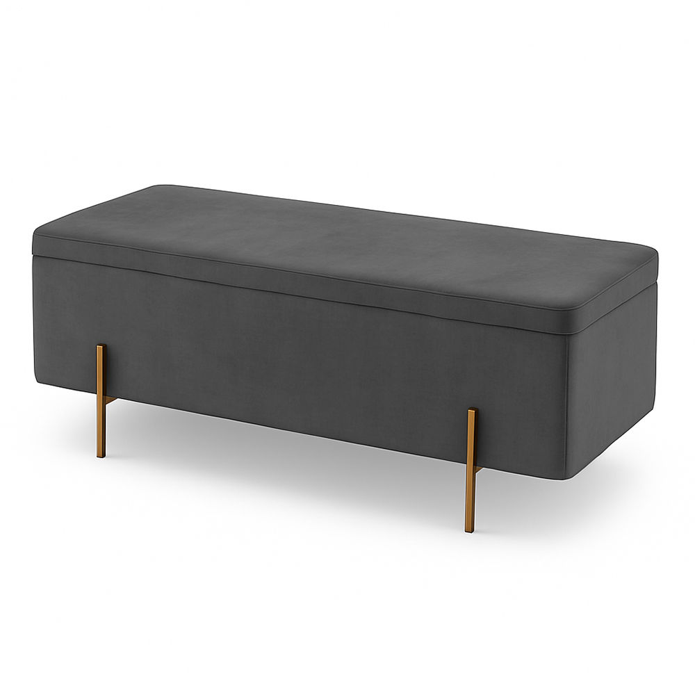 Hazera Luxurious Ottoman-Grey