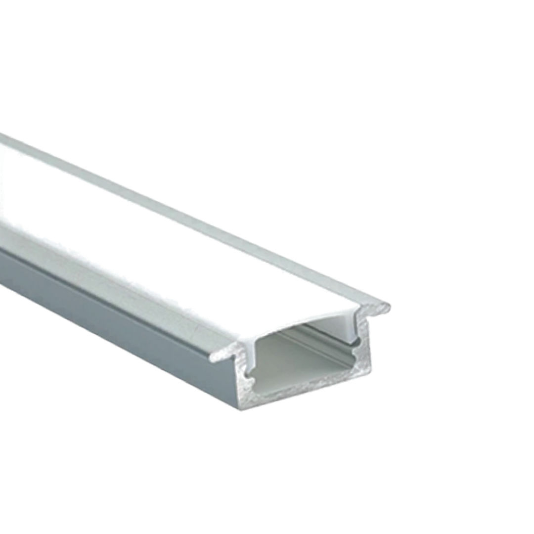 Recessed Aluminum Channel for LED Strip Lights 17x7mm - 3 meter